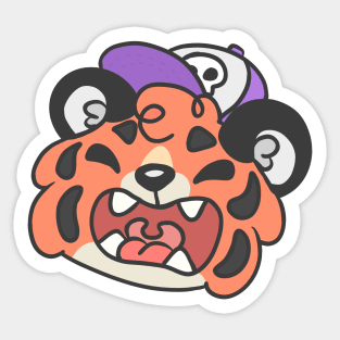 Rad tiger Sticker